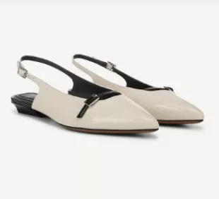 Emma Pointed Toe Slingback Flat