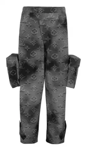 Louis Vuitton - Grey 2054 Monogram Cargo Pants