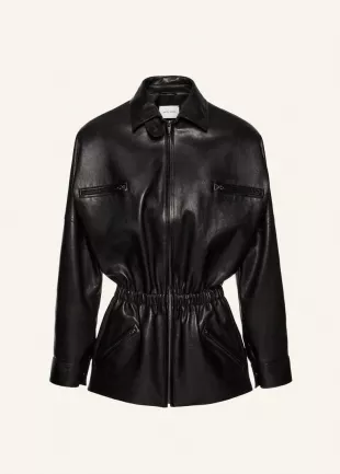 Magda Butrym - Cinched Leather Jacket