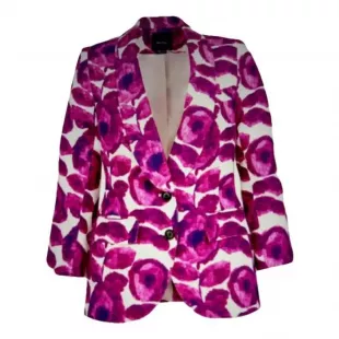 Floral Print Blazer