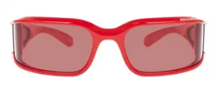 Red Wrap Around Sunglasses
