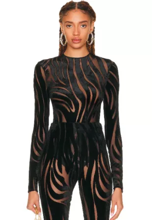 Jacquard Bodysuit