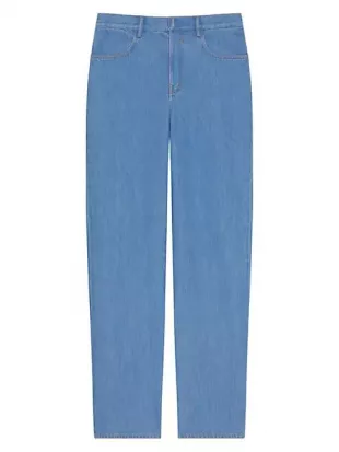 Light Wash Blue Jeans