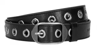 Black Eyelet Le Cagole Belt