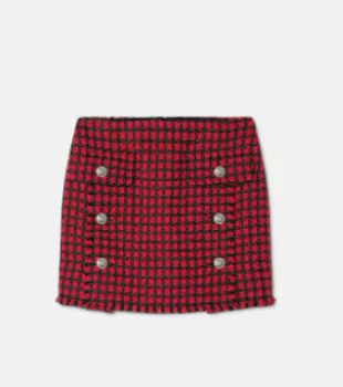 Tweed Mini Skirt