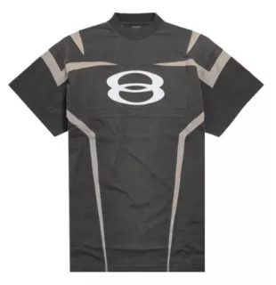 Gray Unity Sports Icon Biker T Shirt