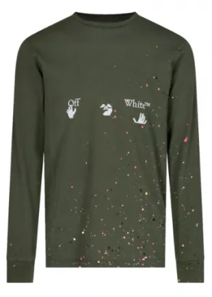 Splatter SS Resort Shirt - Green