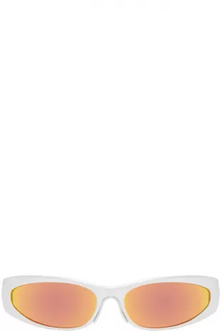 Silver & Orange Reverse Xpander 2.0 Sunglasses