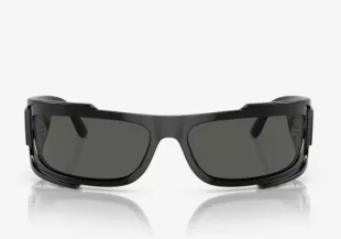 Black Shield Medusa Biggie Sunglasses
