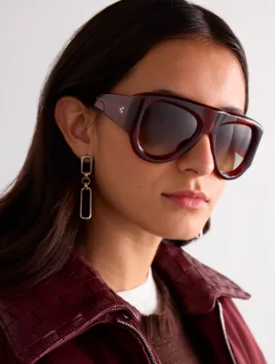 Barclay D-Frame Acetate Sunglasses