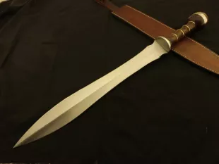 Roman Gladius Historical Custom Handmade D2 Steel Blade, Warrior Sword