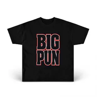 Big Pun Basic Unisex T Shirt Black Cotton Unisex
