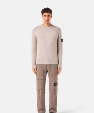 Winter Cotton Loose Fit Crewneck Sweater