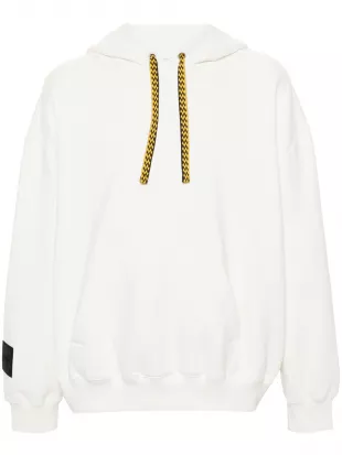 x Future White Hood Logo Hoodie