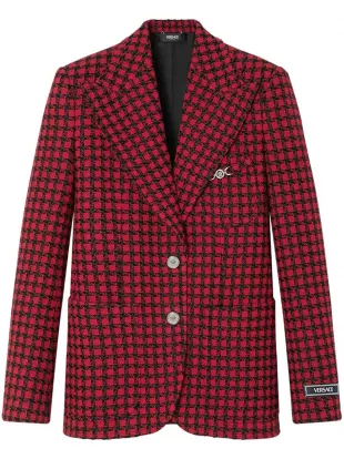 Tweed Masculine Blazer