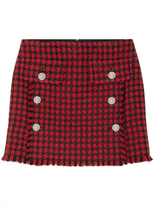 Tweed Mini Skirt