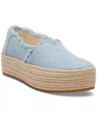 Women's Valencia Canvas Platform Espadrilles