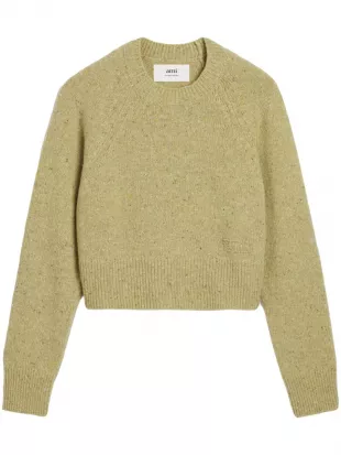 Logo-Embroidered Crew-Neck Jumper