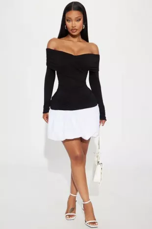 Rich Energy Bubble Mini Dress