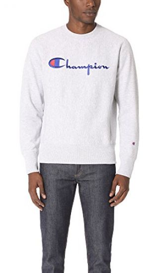 Champion Reverse Weave Crewneck Sweatshirt Hom 210975 me Gris (Loxgm) X-Large (Taille Fabricant: XL) Lot de