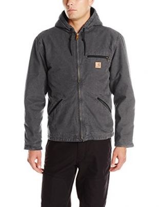 The bomber jacket-grey Carhartt Lee Chandler (Casey Affleck) in