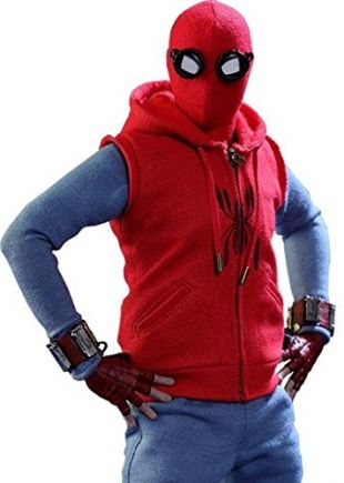 Homemade Spider-Man costume worn by Peter Parker (Tom Holland) as seen in  Spider-Man: Homecoming | Spotern