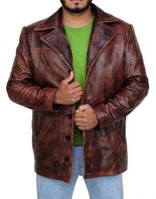 James Franco Gucci Leather Bomber Jacket