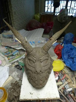 Erik Killmonger masque Black Panther 2018 film Cosplay casque