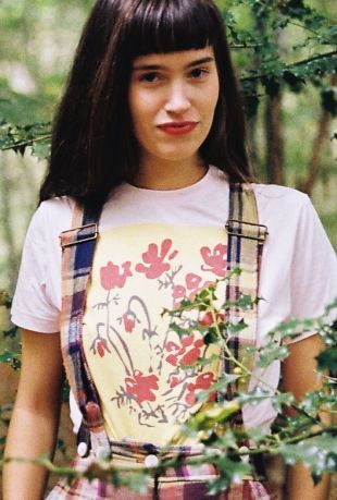 Tee shirt à fleurs