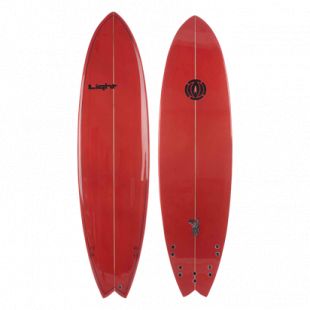 Planche de surf rouge - The Socialite Family