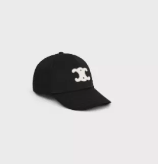 Triomphe Baseball Cap in Cotton