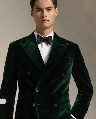 Polo Tailored Velvet Blazer