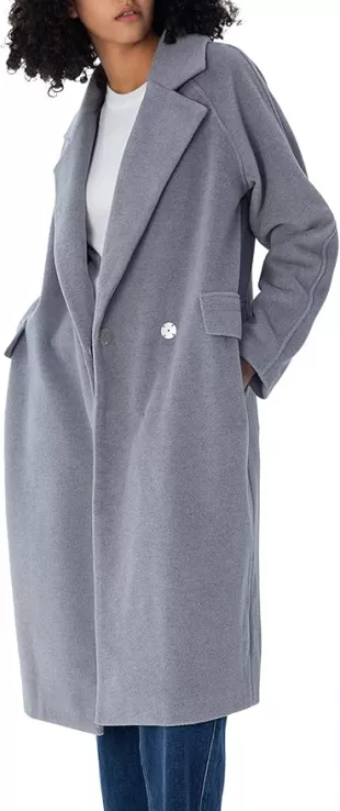 Winter Women's Casual Lapel Basic H-shaped Long Coat