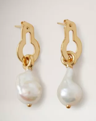 Amberley Baroque Pearl Earrings