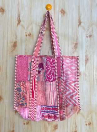 Quilted Jhola Bags