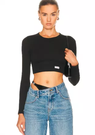 Crewneck Long Sleeve Tee
