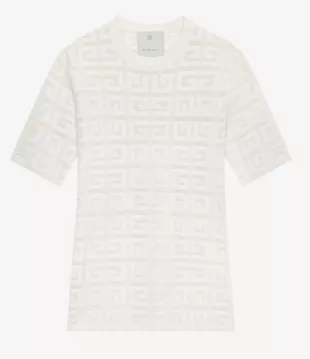 Sweater in 4G jacquard