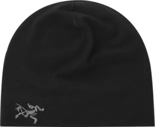 Black Logo Rho Beanie