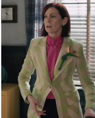 Elsbeth Carrie Preston Green Blazer