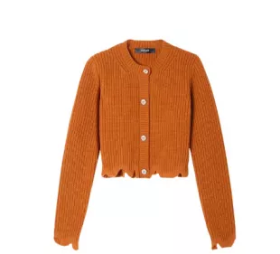 Grunge Knit Sweater Caramel