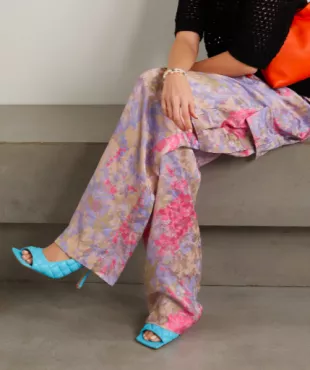 Dries van Noten - Floral-Print Satin-Jacquard Cargo Pants