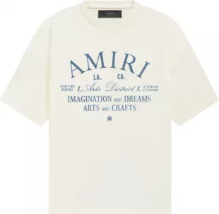Ivory & Blue Arts District T Shirt