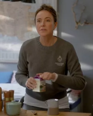 Shrinking S02 Christa Miller Crewneck Sweater