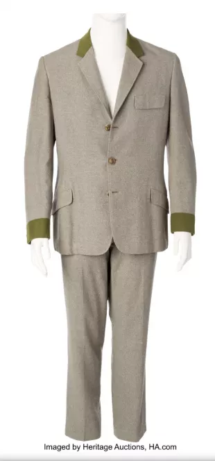 Lot 89126: Christopher Plummer "Captain Von Trapp" (2) Piece Suit from The Sound of Music (1965)