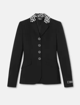 Dalmatian Wool Gabardine Riding Jacket