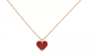 Sweet Hearts Pendant 18K rose gold