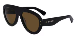 Lnv666S 001 Sunglasses in Black