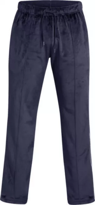 Navy Blue Velour Trackpants