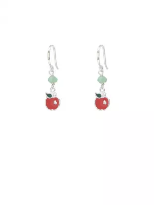 Apple Charm Earrings