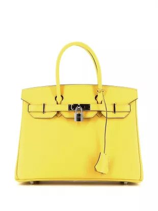 Birkin 35 Souffre (Yellow) W/ Gold Hardware